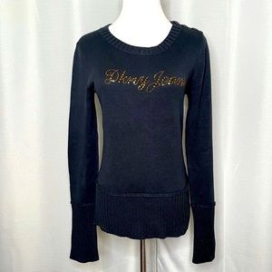 Vintage DKNY signature crew sweater